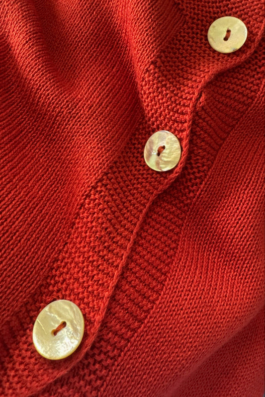 Chaleco Algodón Sienna Terracota