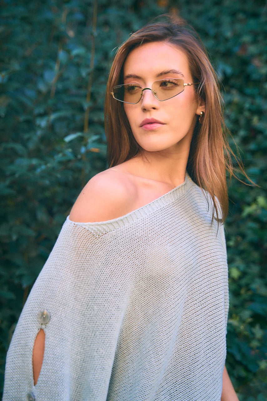 Sweater Algodón Isola Gris