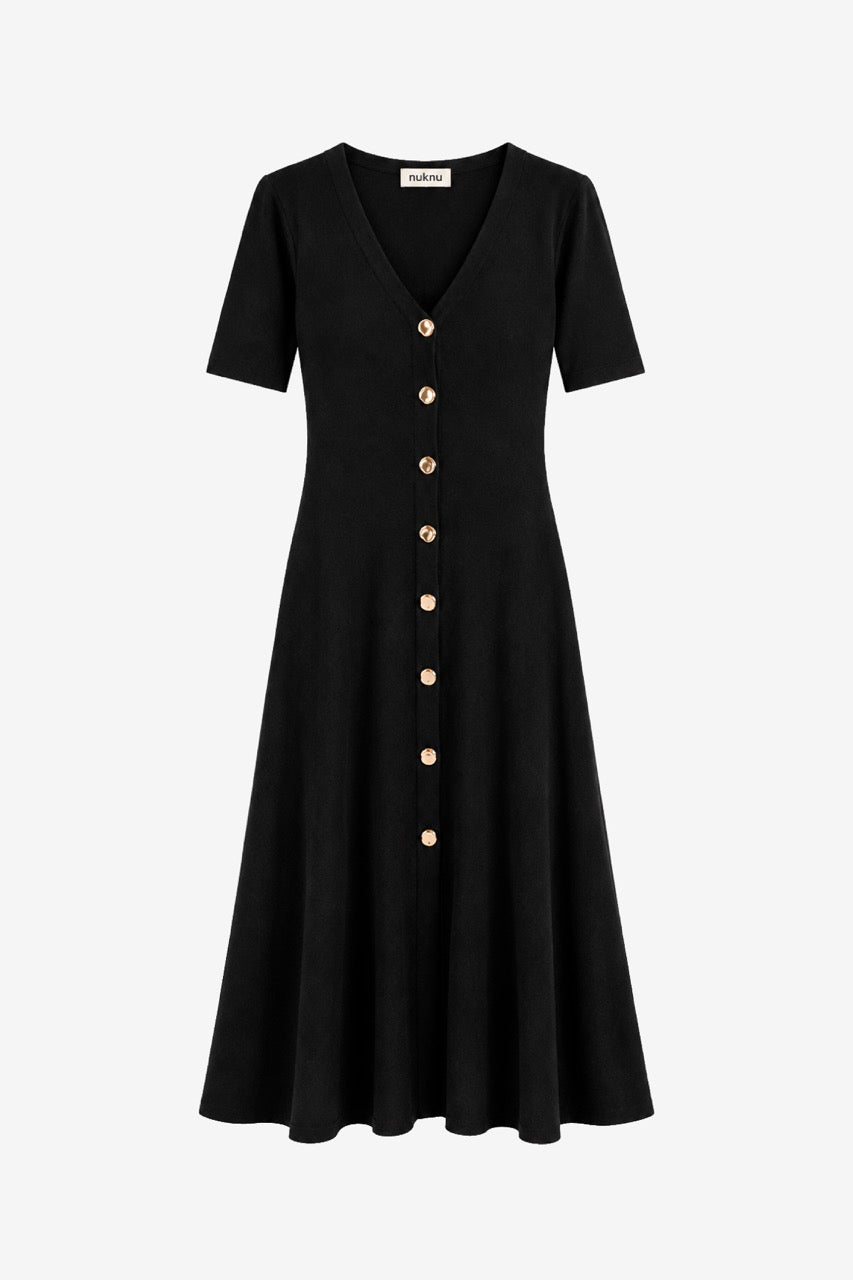 Vestido Viscosa Marisa Negro