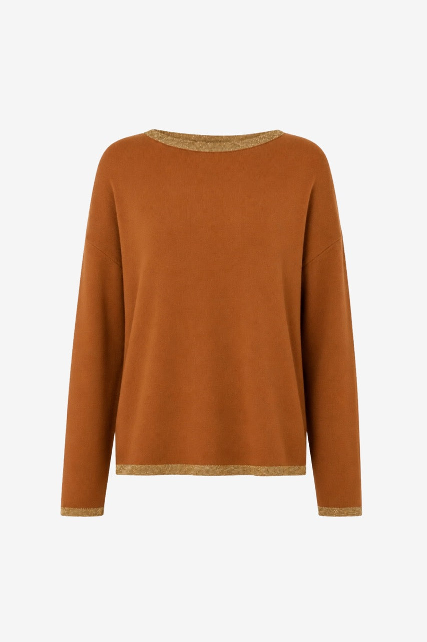 Sweater Lana y Cashmere Cefalú Camel