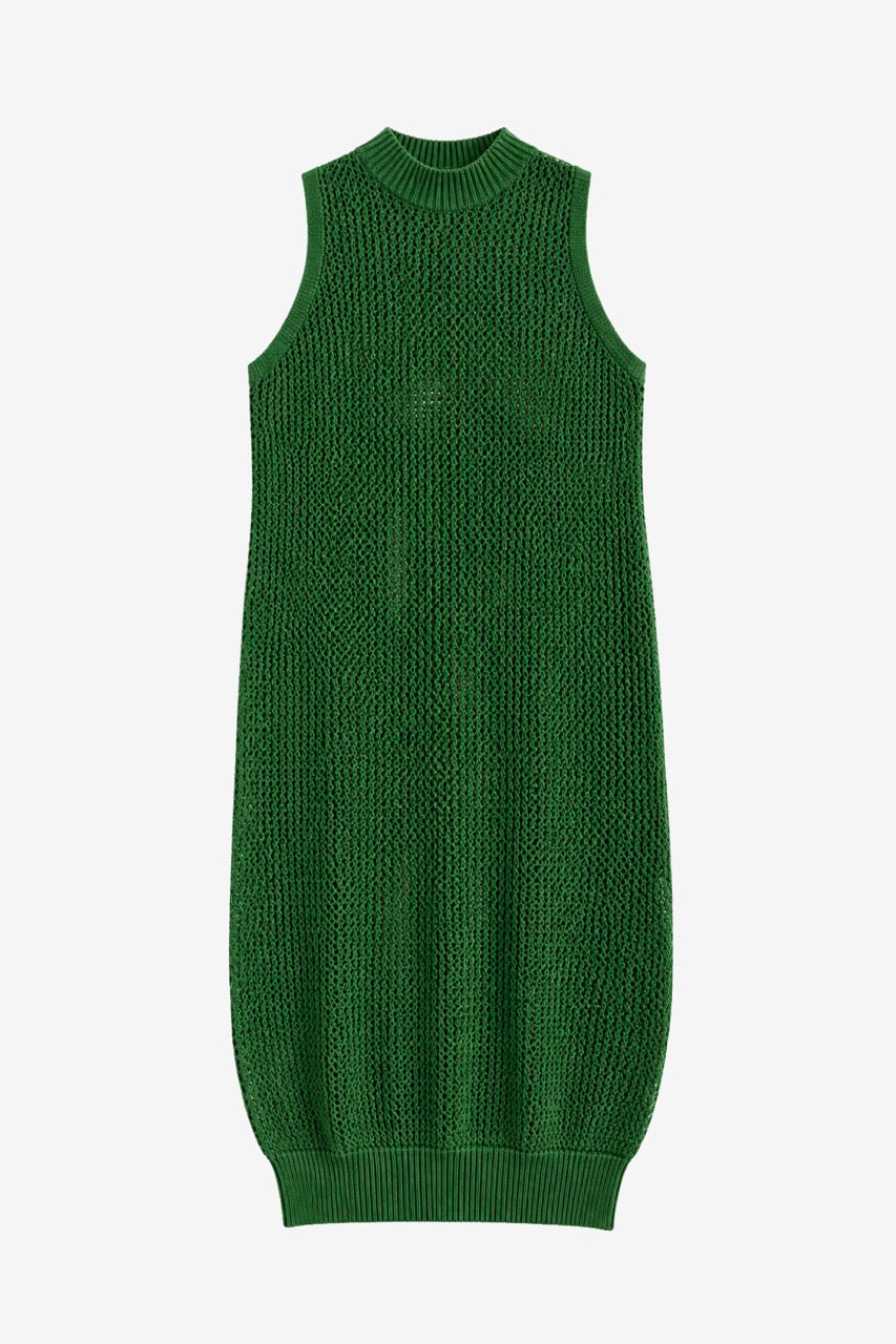 Vestido 100% Algodón Paz Verde