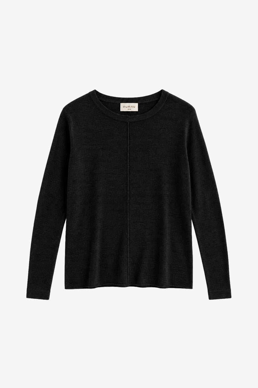 Sweater Lana y Cashmere Torino Negro