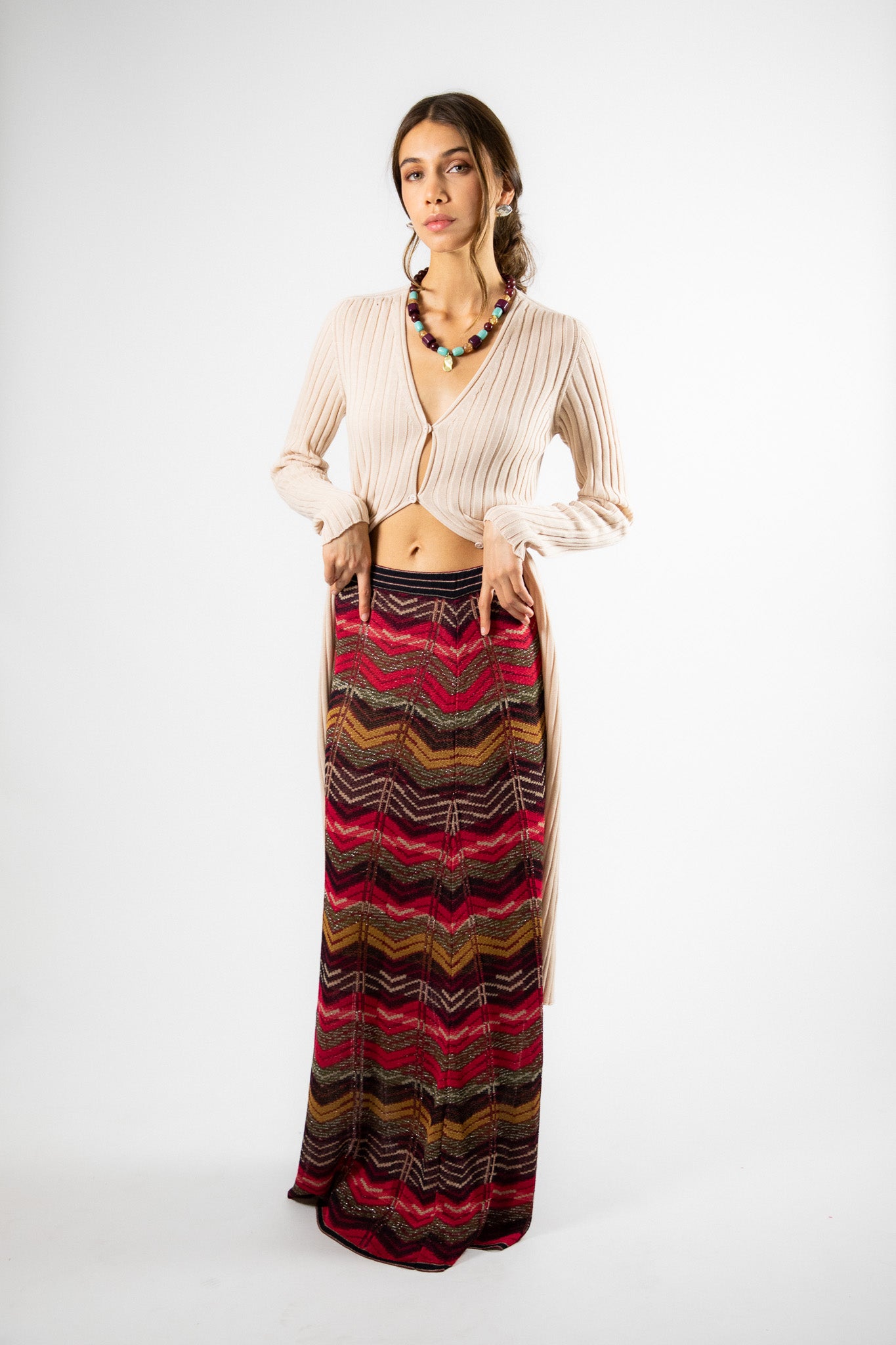 Tapado Largo Algodón Katiuska Beige