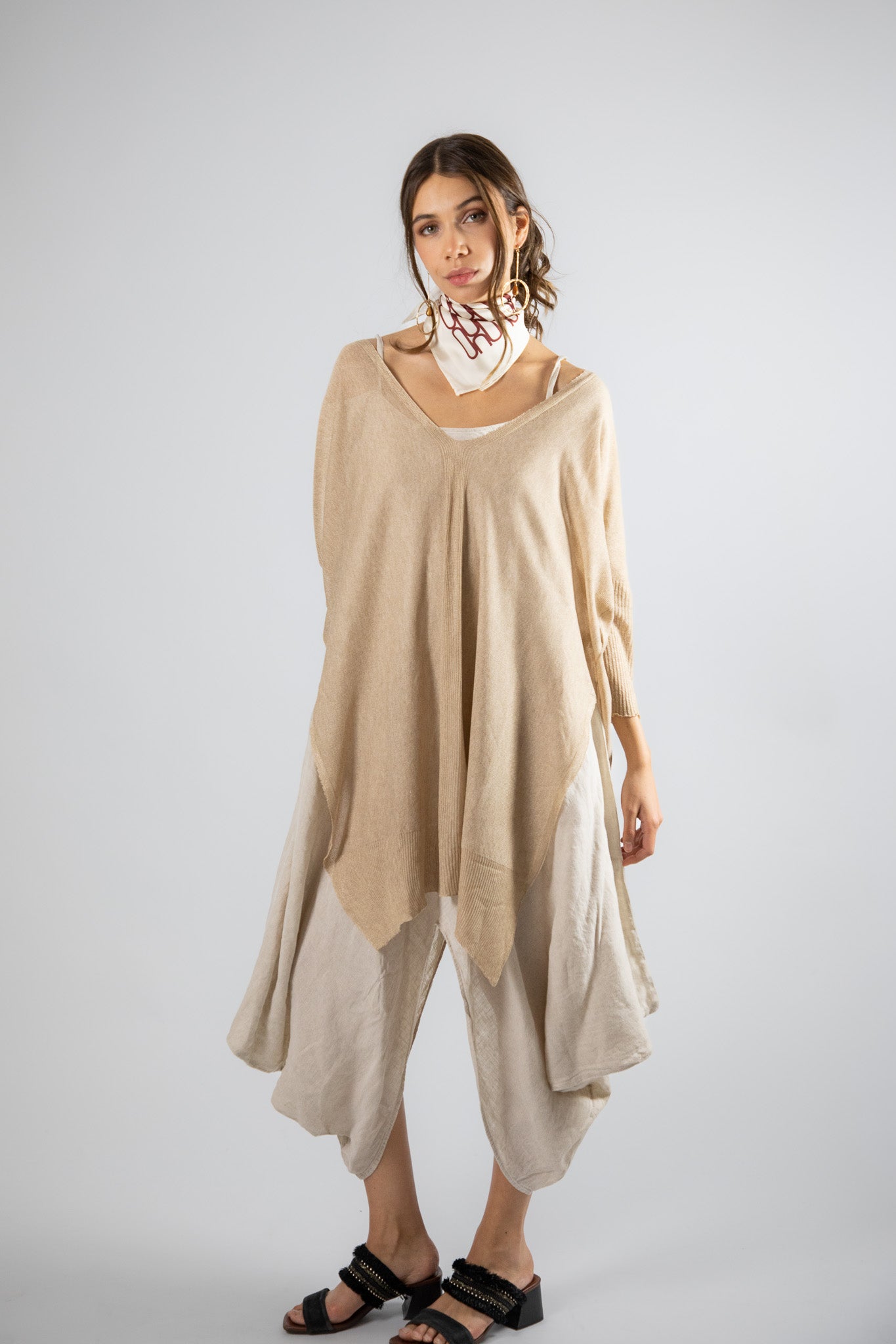 Sweater Viscosa Lucia Beige