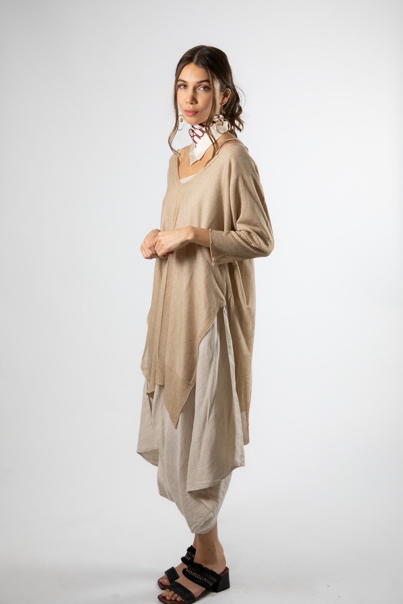 Sweater Viscosa Lucia Beige