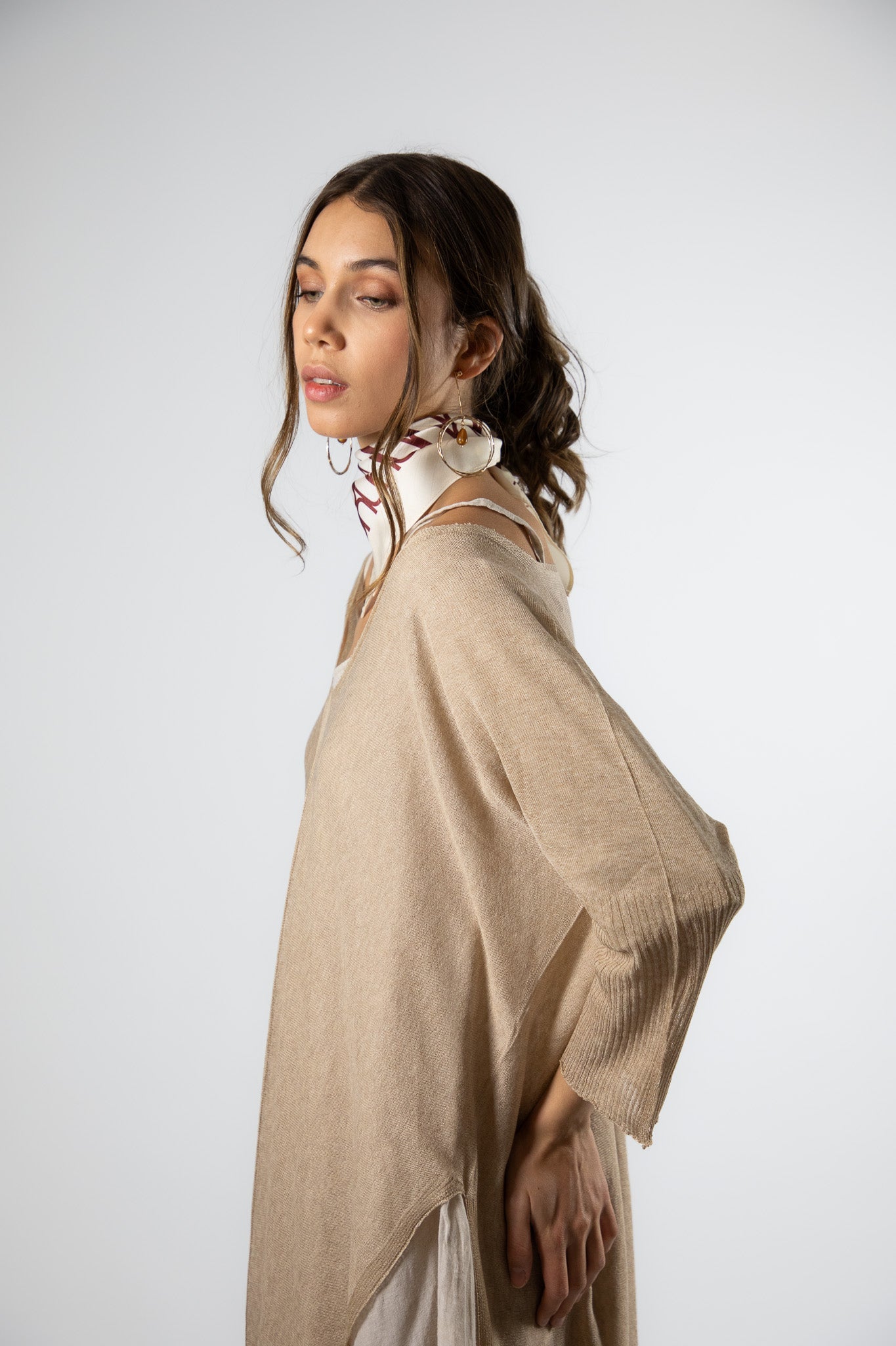Sweater Viscosa Lucia Beige