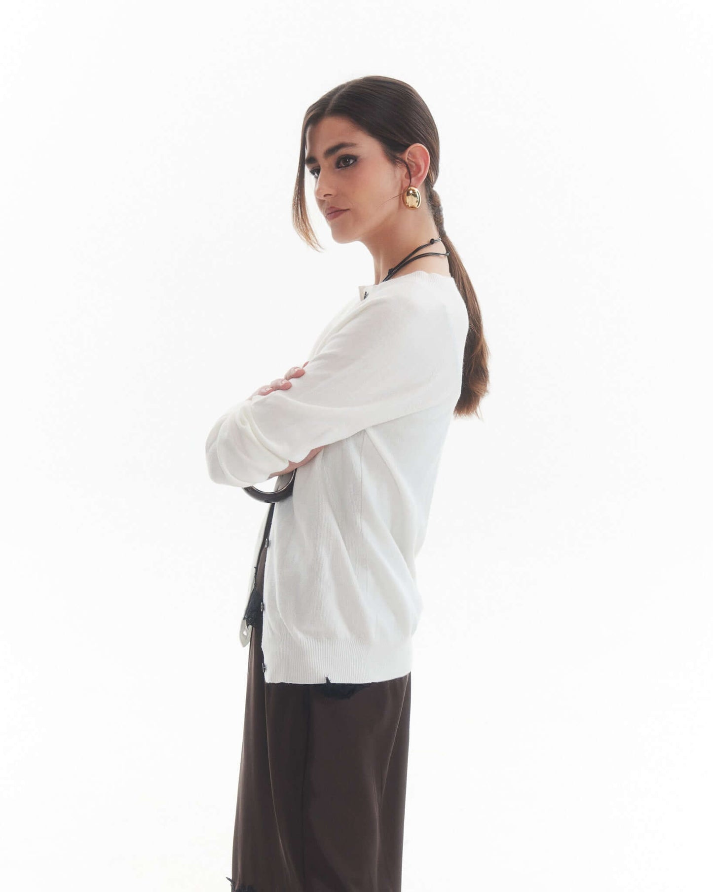 Chaleco Cashmere Lilo Blanco