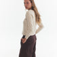 Chaleco Cashmere Lilo Crudo