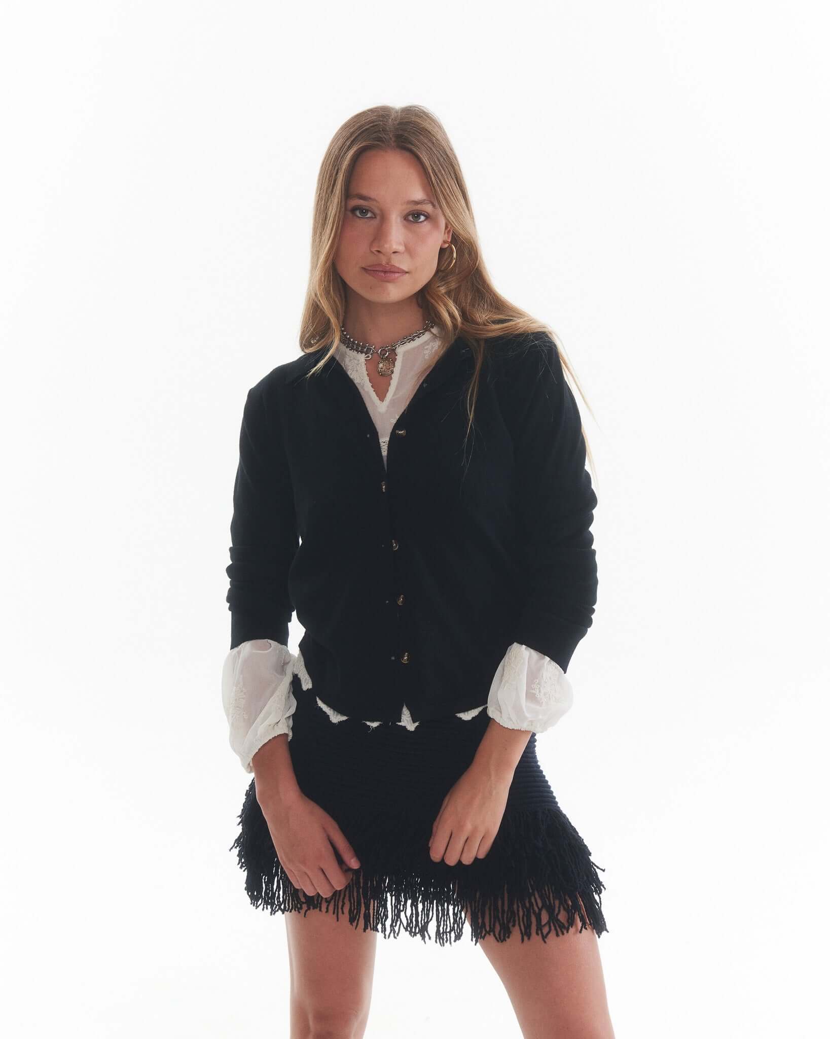 Chaleco Cashmere Lilo Negro