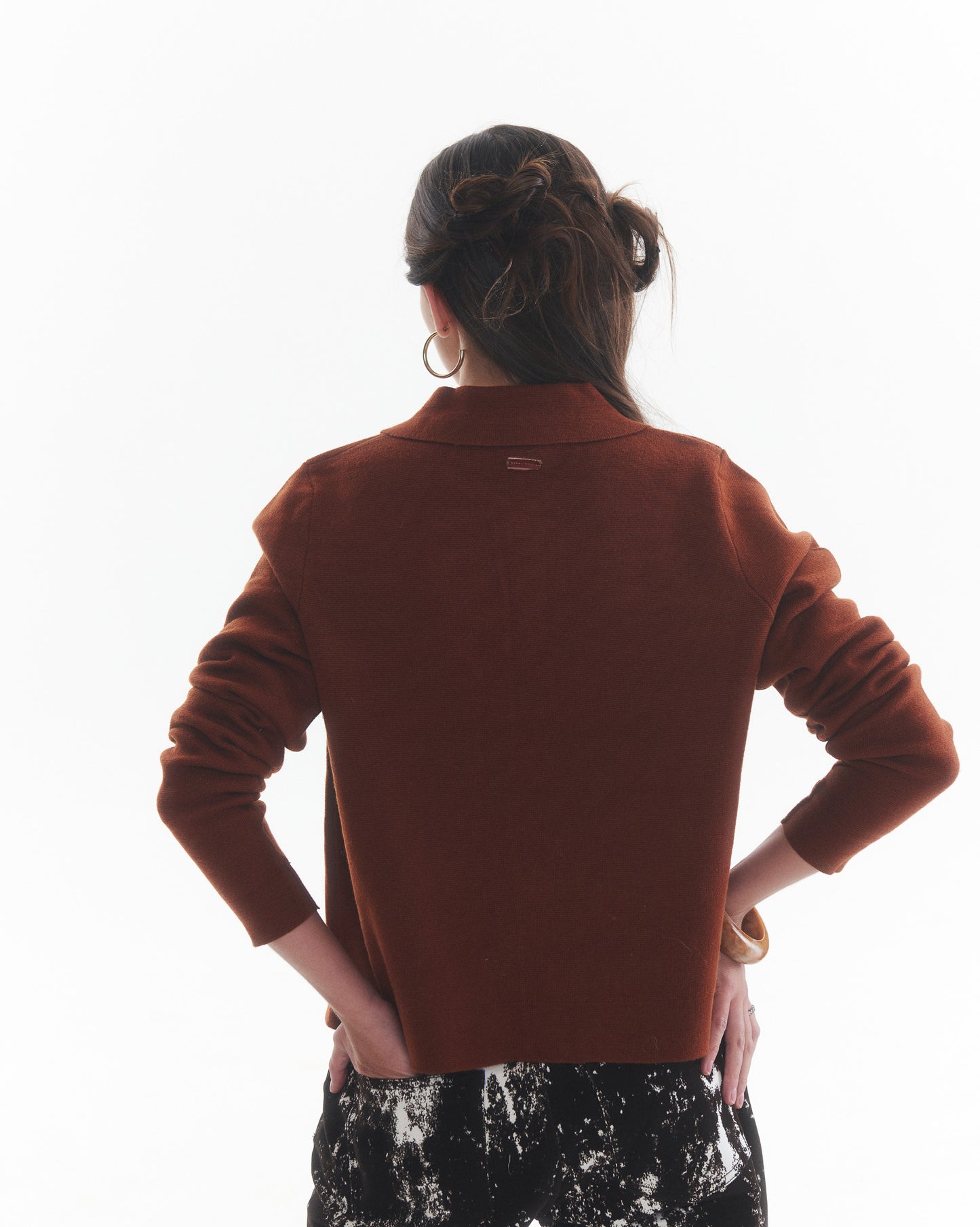 Chaqueta Lana Linnea Caramelo