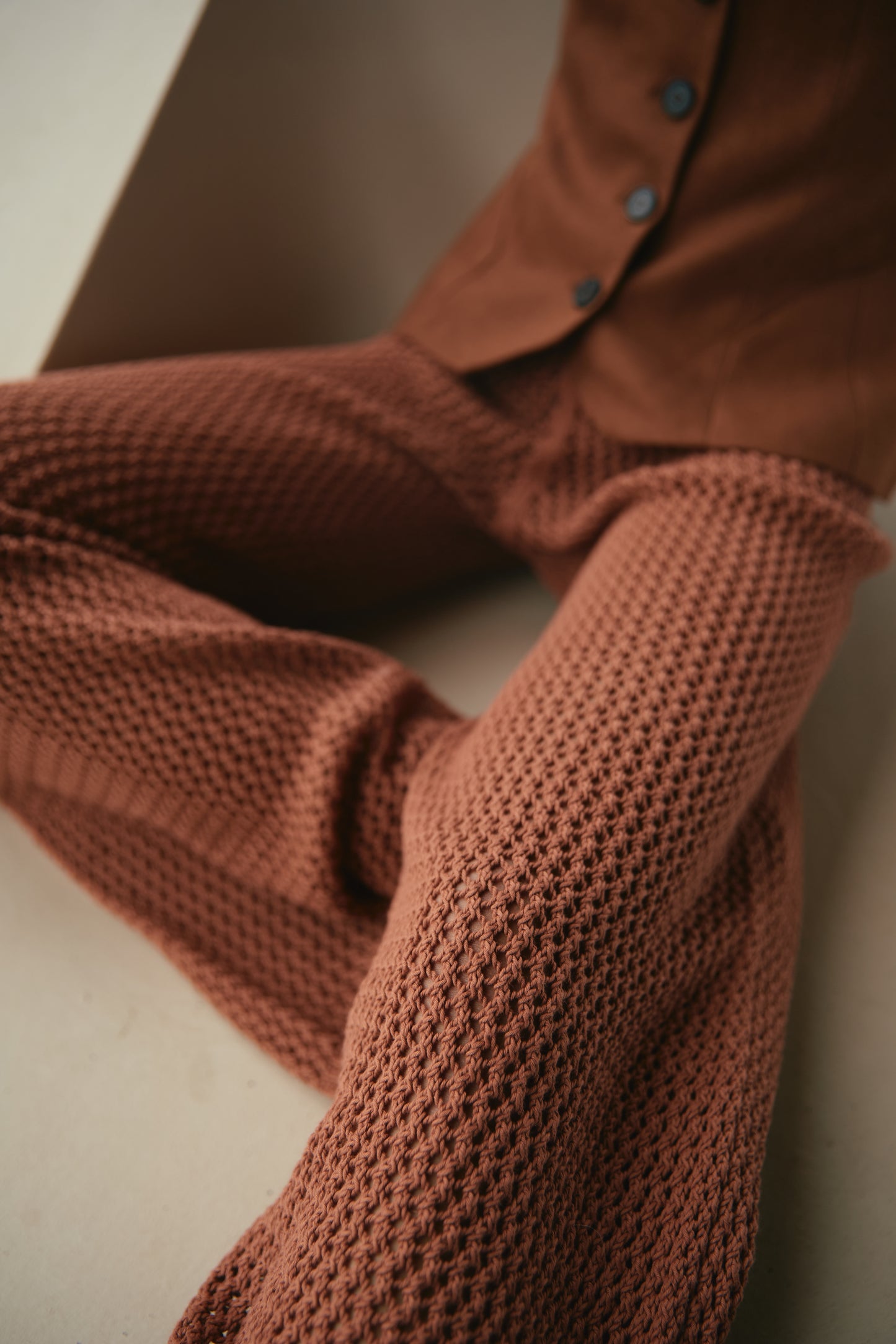 Pantalón Calado Penelope Moka