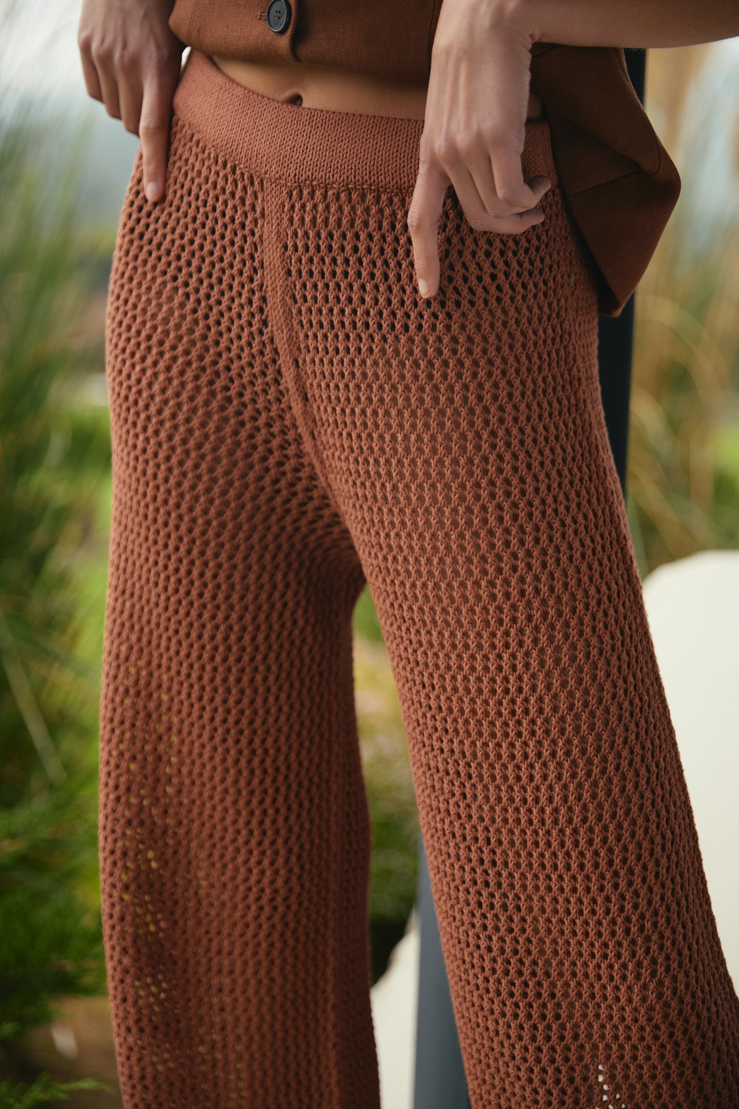 Pantalón Calado Penelope Moka