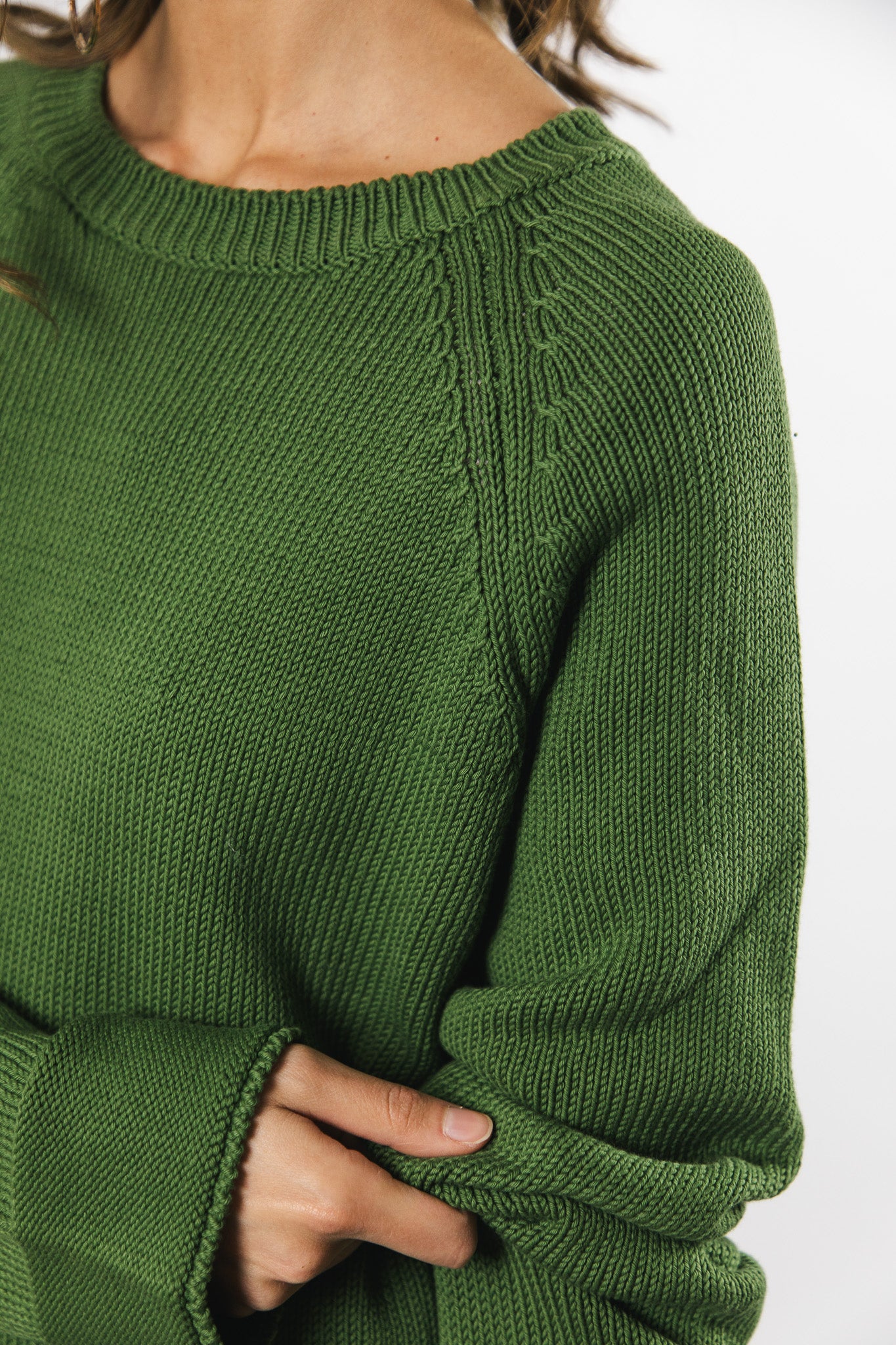 Sweater Algodón Niki Verde