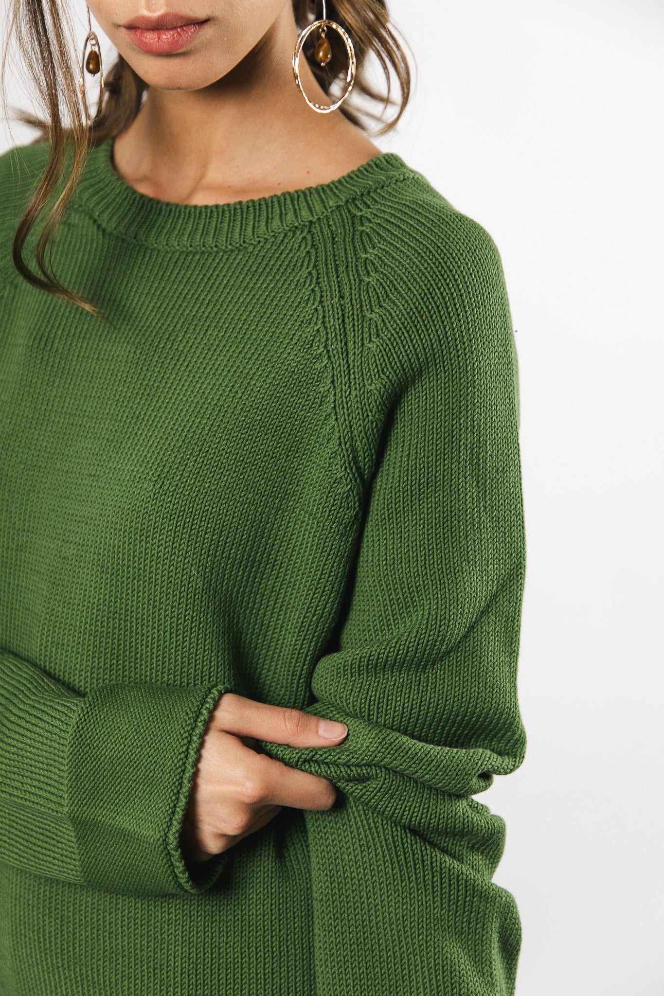 Sweater Algodón Niki Verde