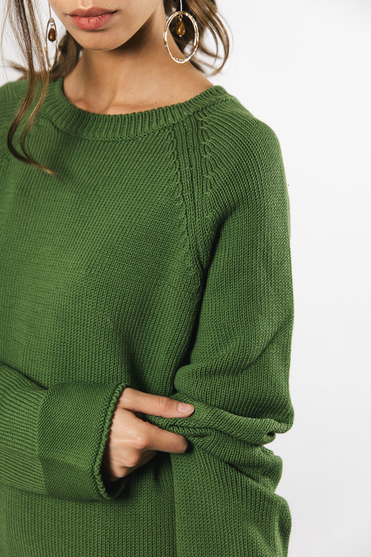 Sweater Algodón Niki Verde
