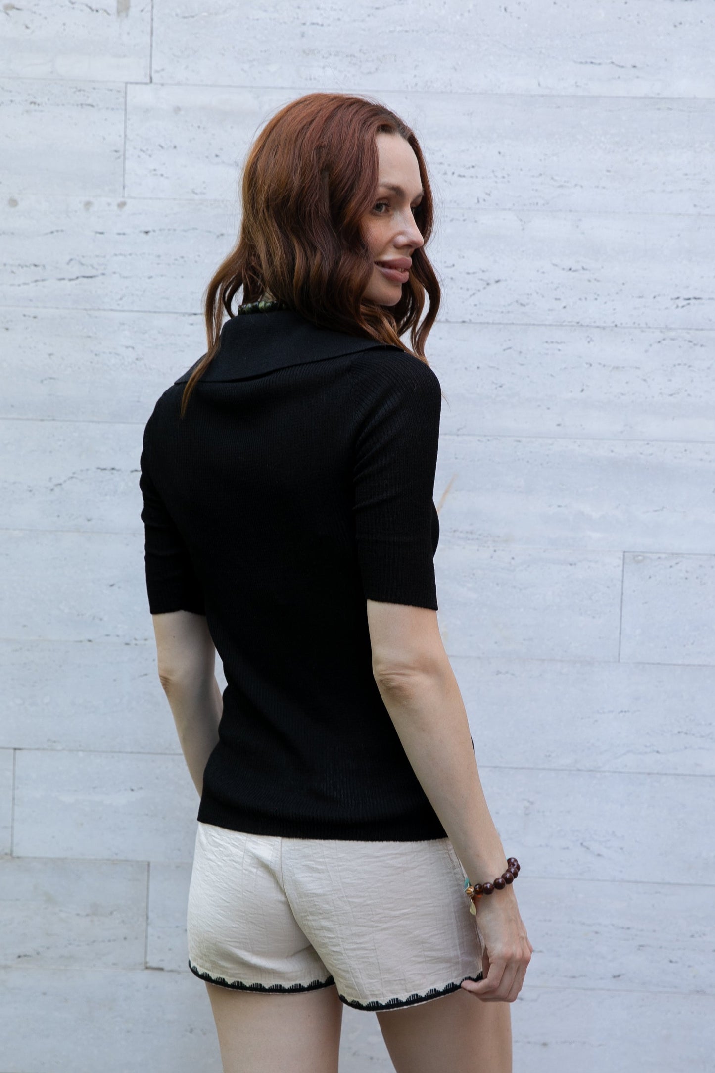 Polera Clara Negro