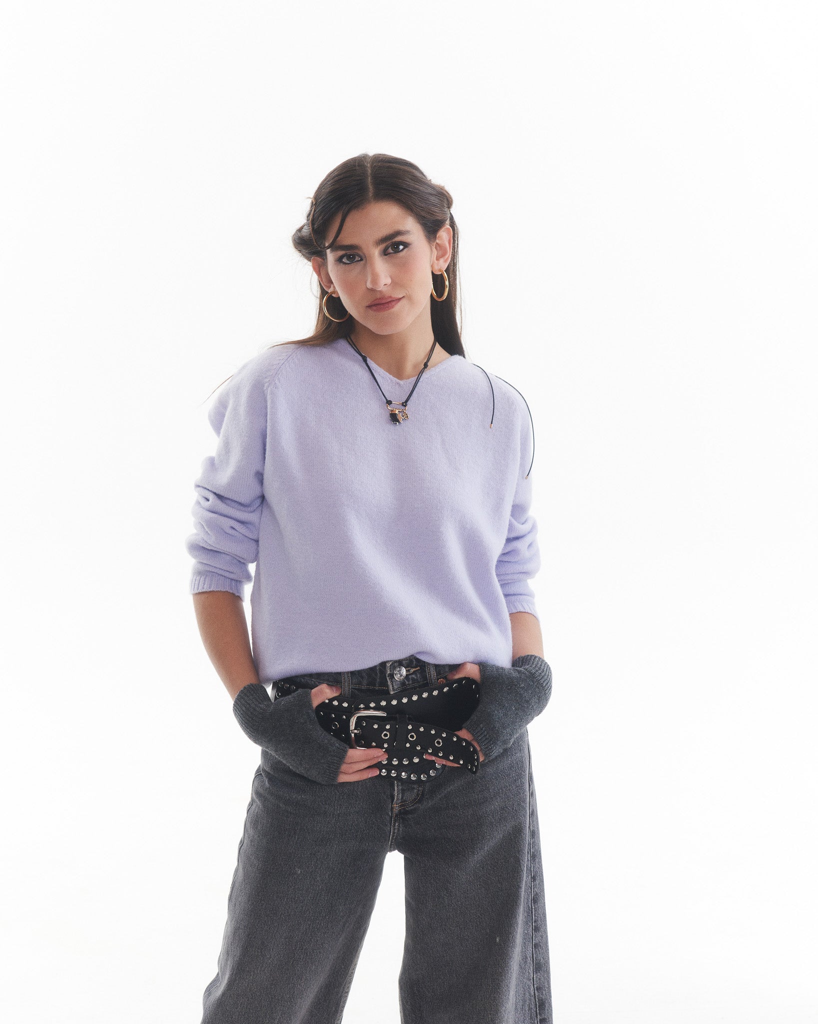 Sweater Cashmere Nanna Lila