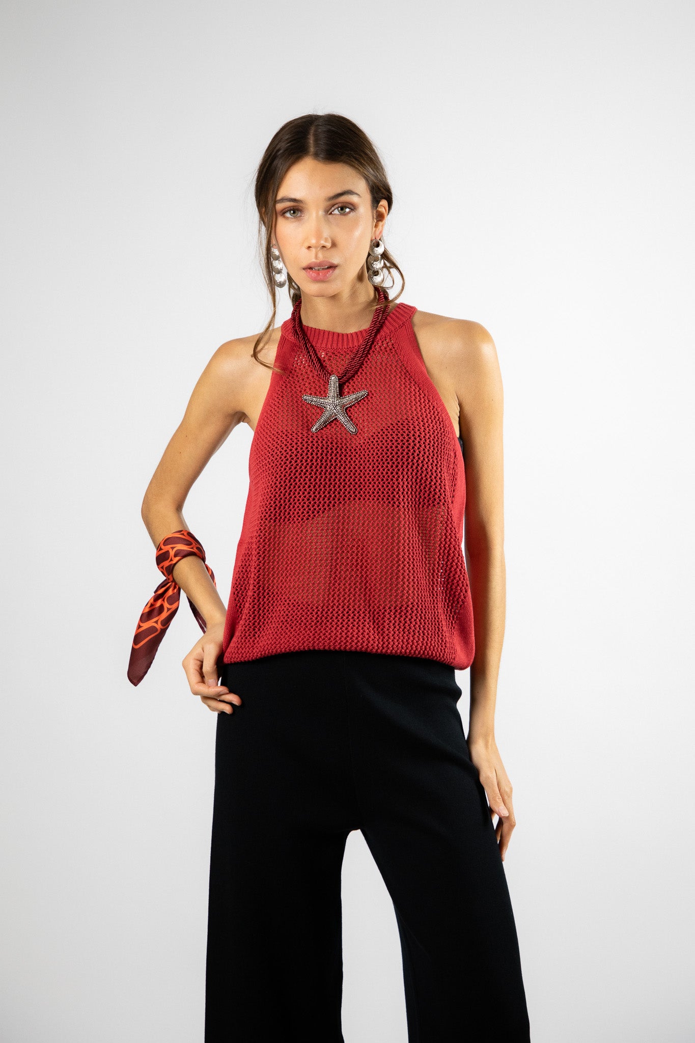 Top Algodón Pam Rojo