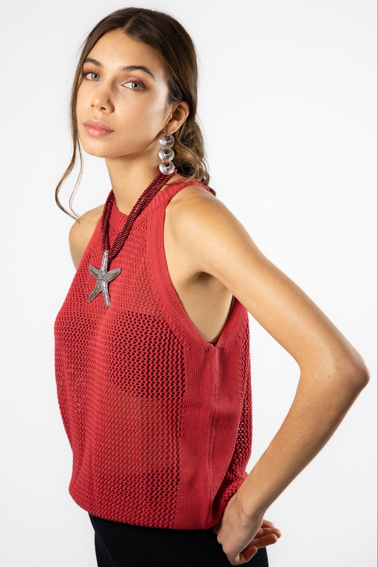 Top Algodón Pam Rojo