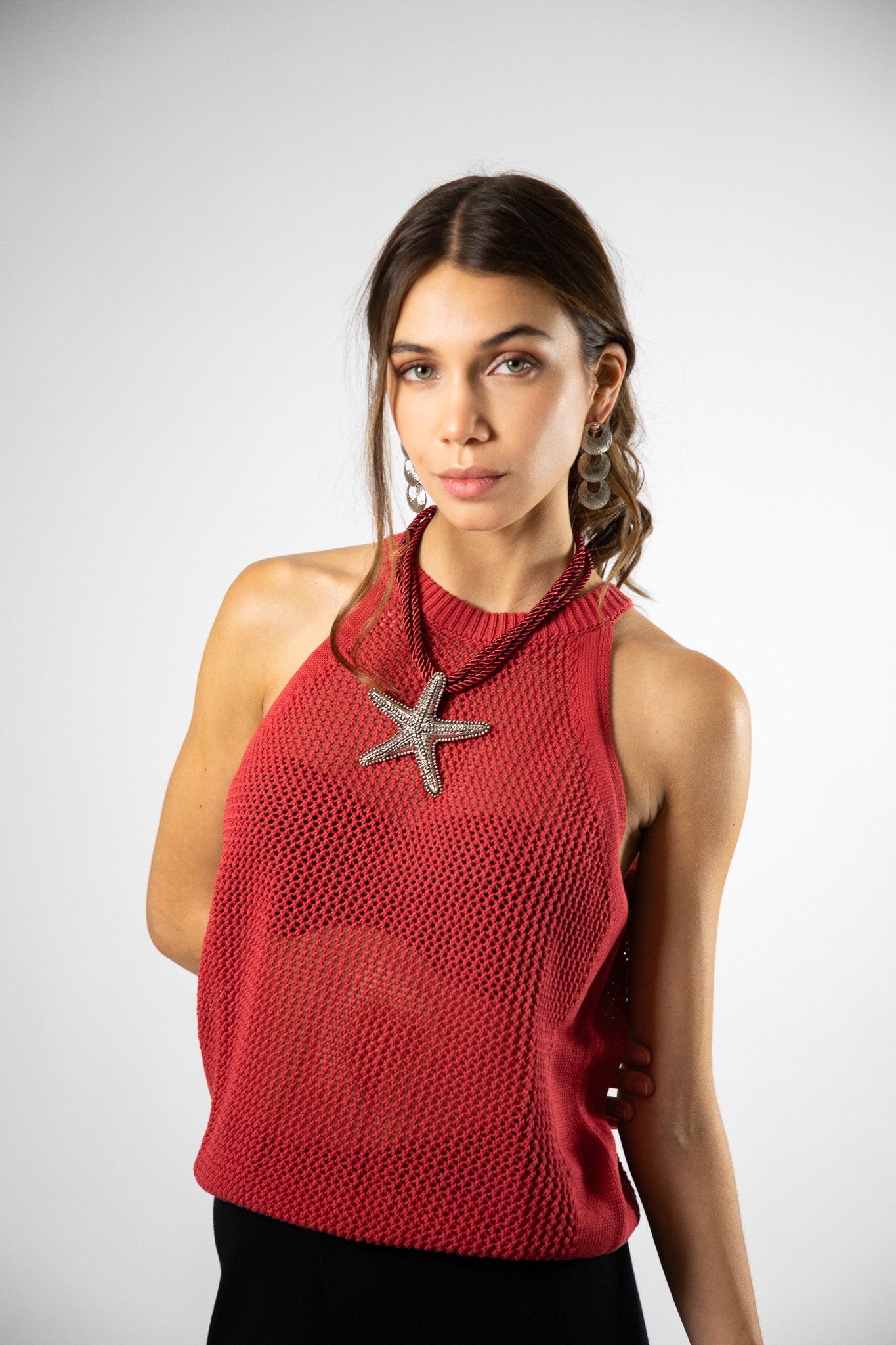 Top Algodón Pam Rojo