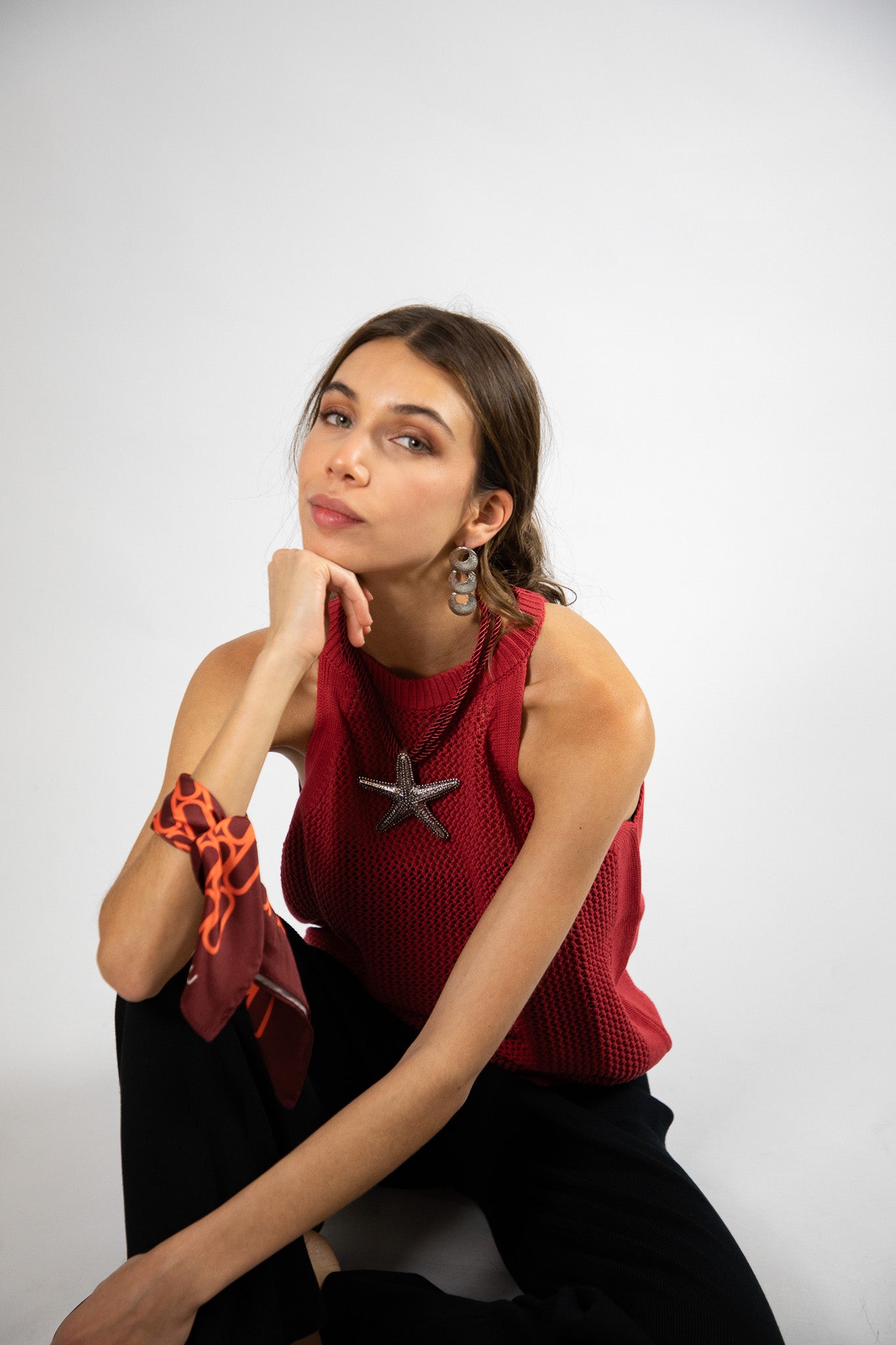 Top Algodón Pam Rojo