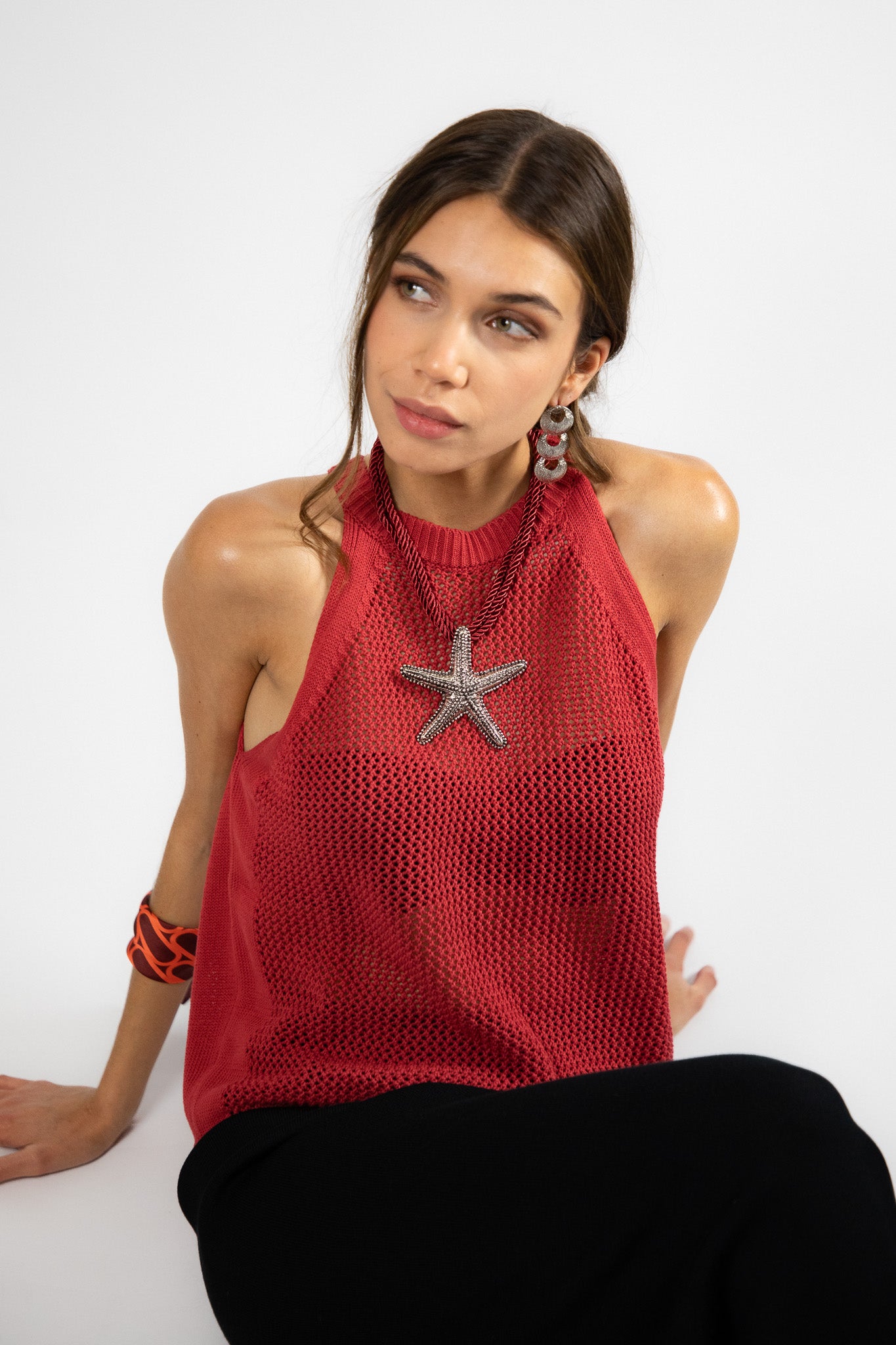 Top Algodón Pam Rojo