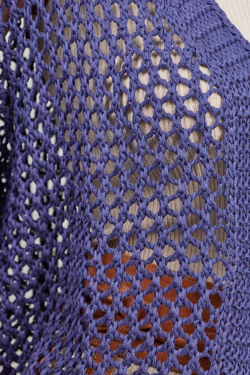 Chaleco Algodón Prati Azul