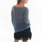 Sweater Mohair Piera Índigo