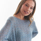 Sweater Mohair Piera Índigo