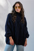 Outter Blend Lana Prato Azul Marino Vista Frontal