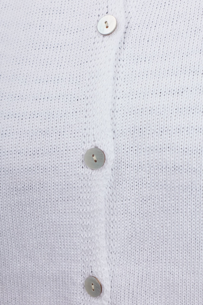 Chaleco Algodón Riva Blanco
