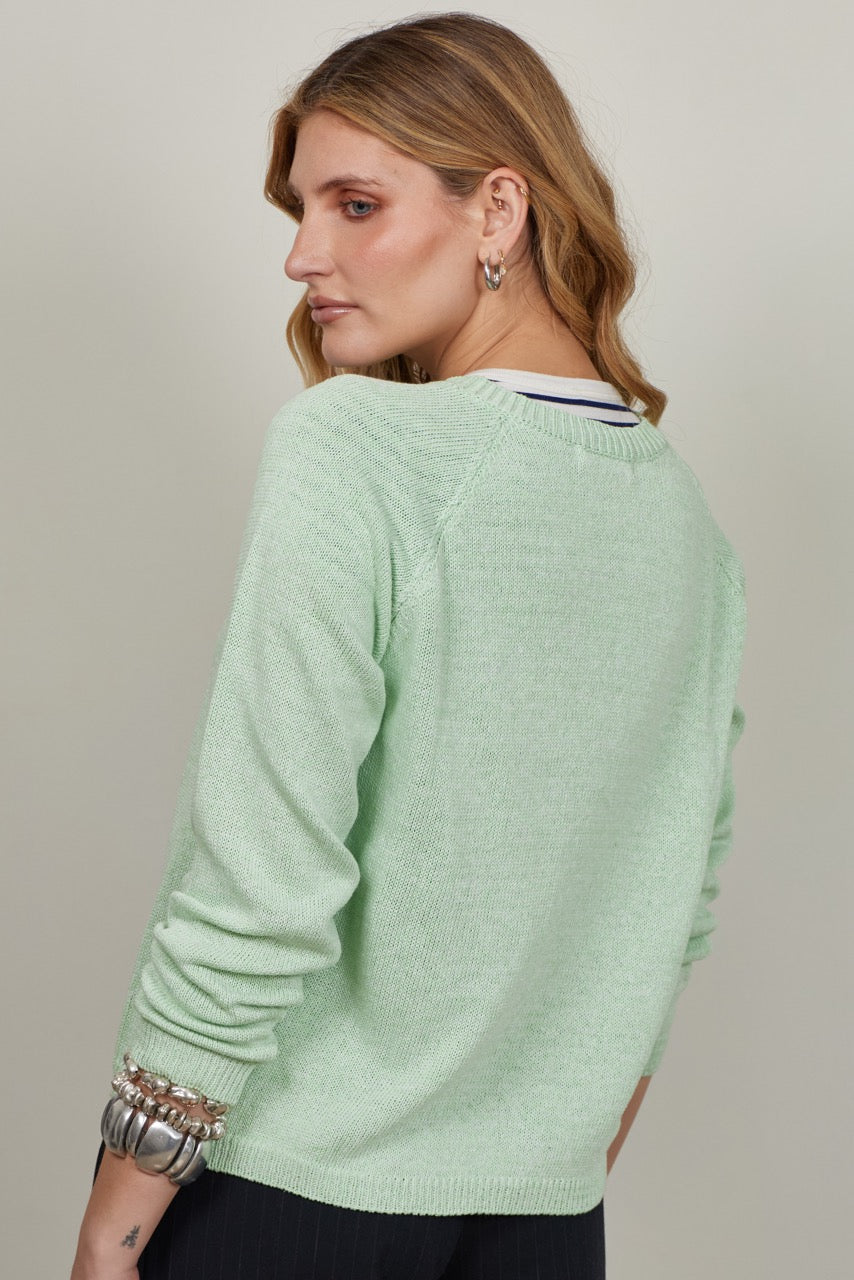 Chaleco Algodón Riva Menta
