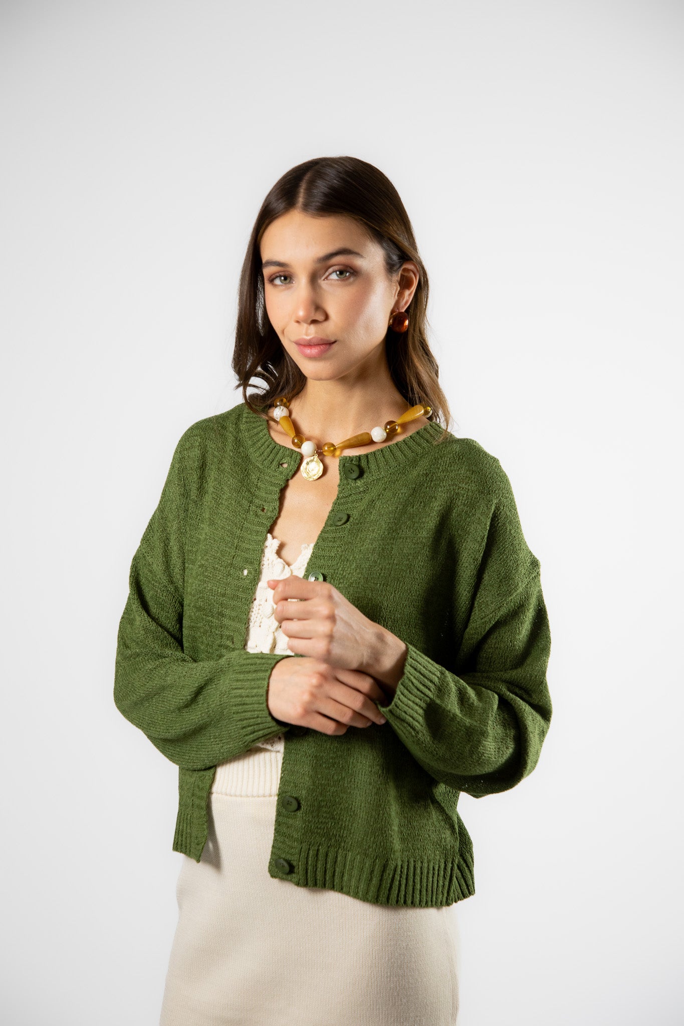 Chaleco Algodón Eva Oliva