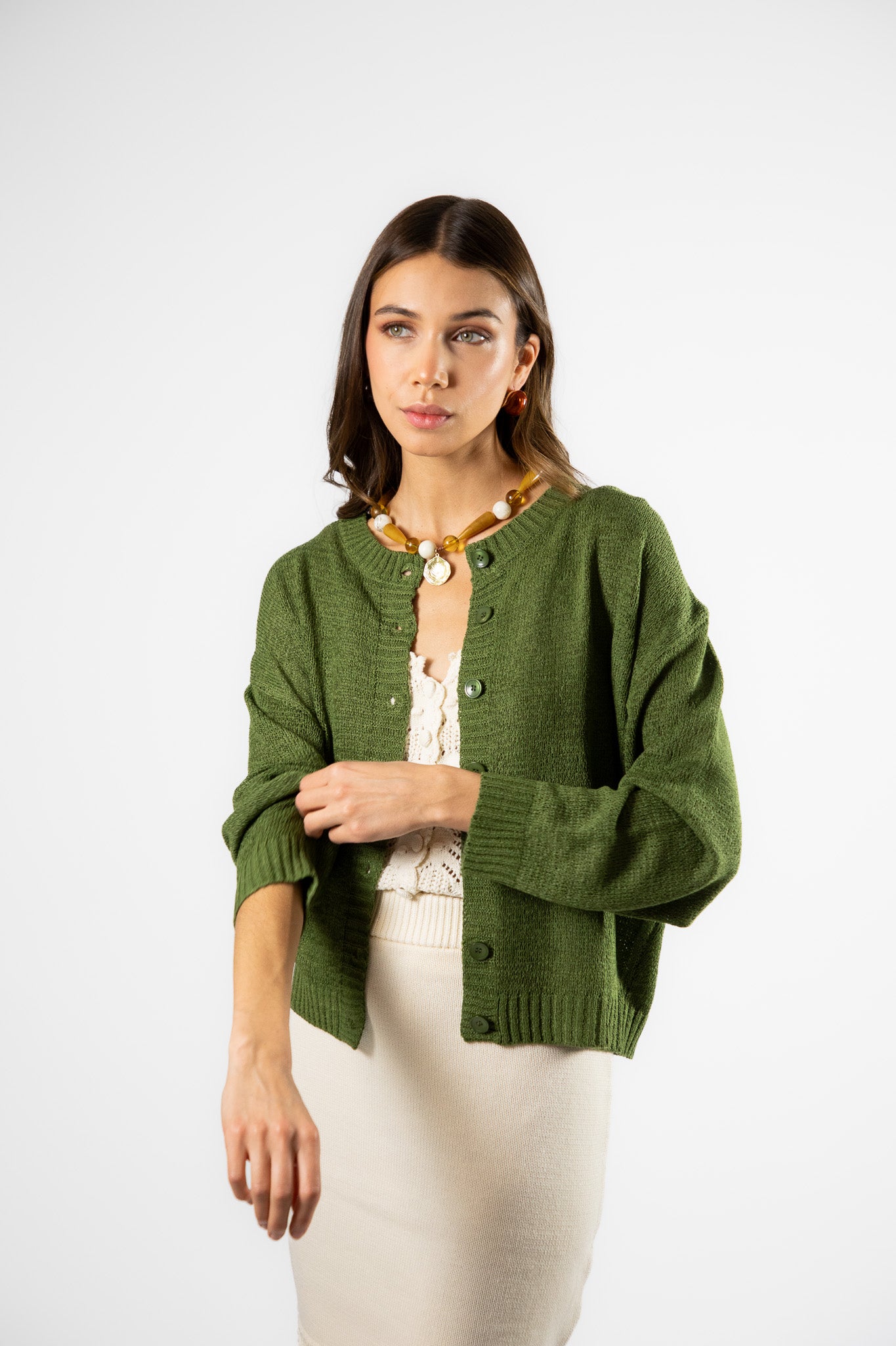 Chaleco Algodón Eva Oliva