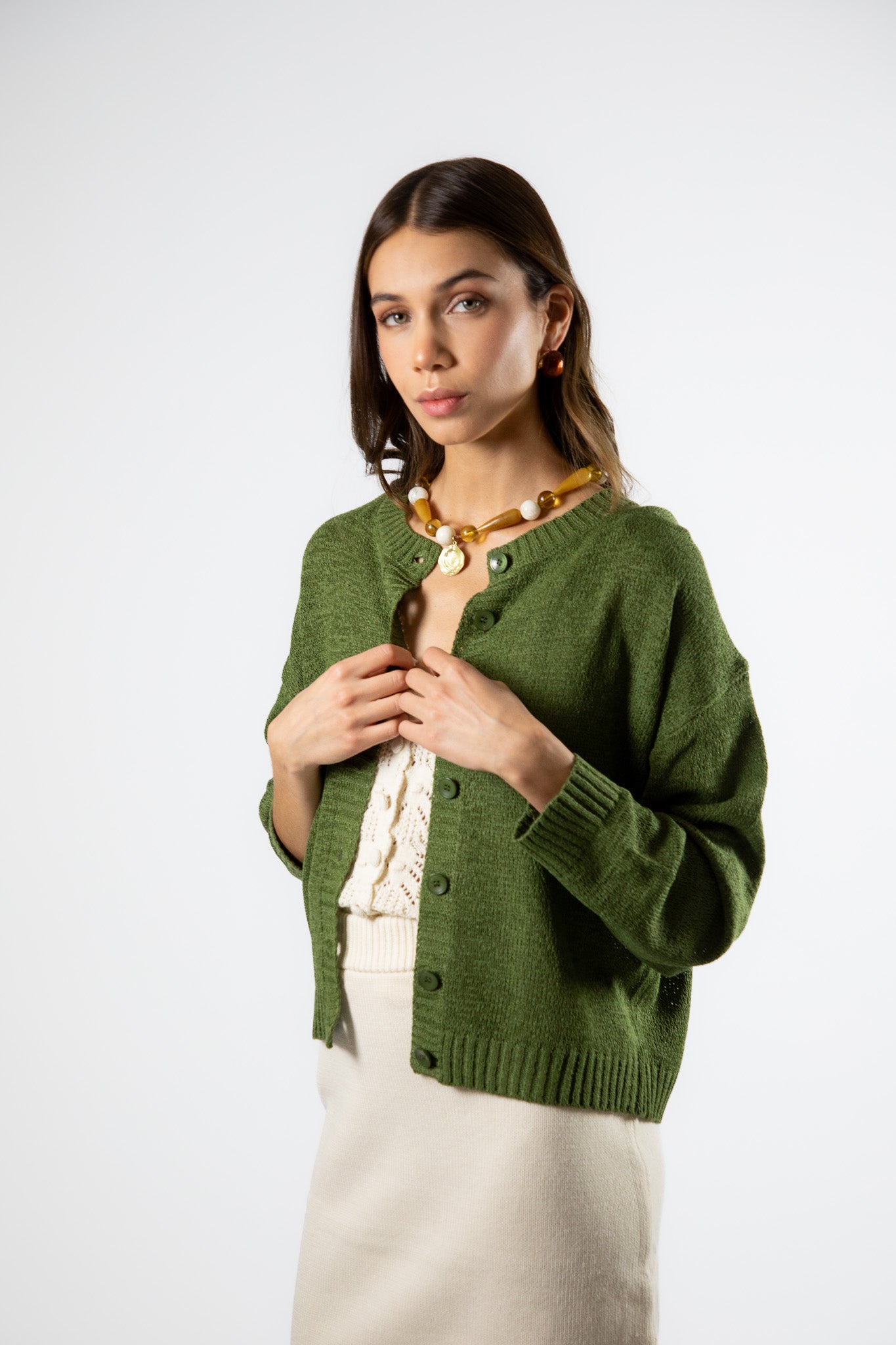 Chaleco Algodón Eva Oliva