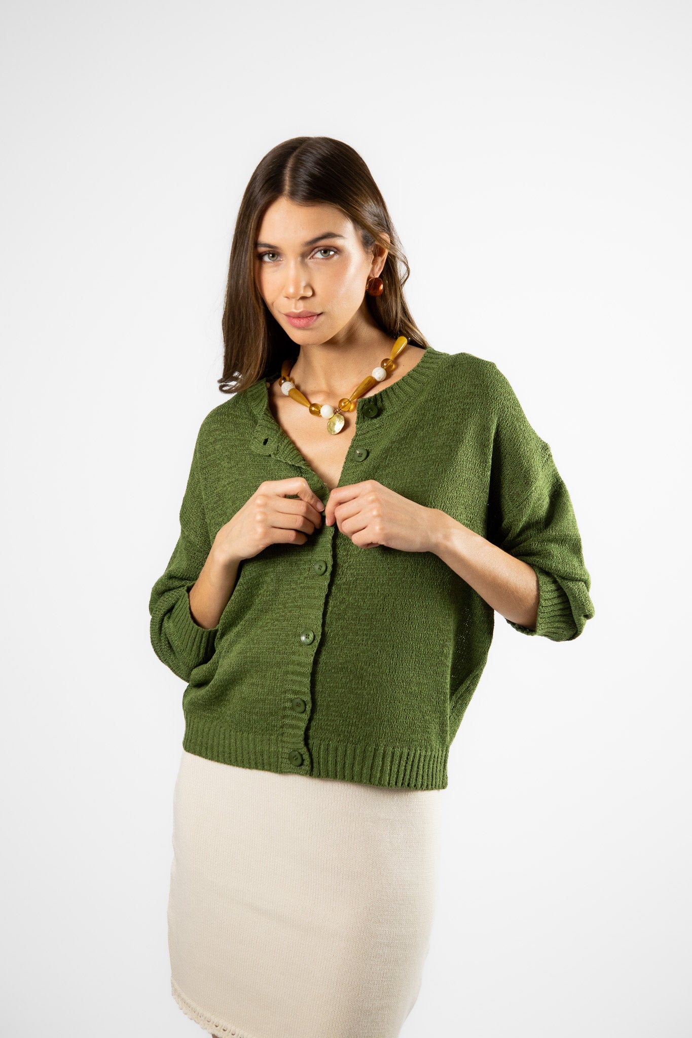 Chaleco Algodón Eva Oliva