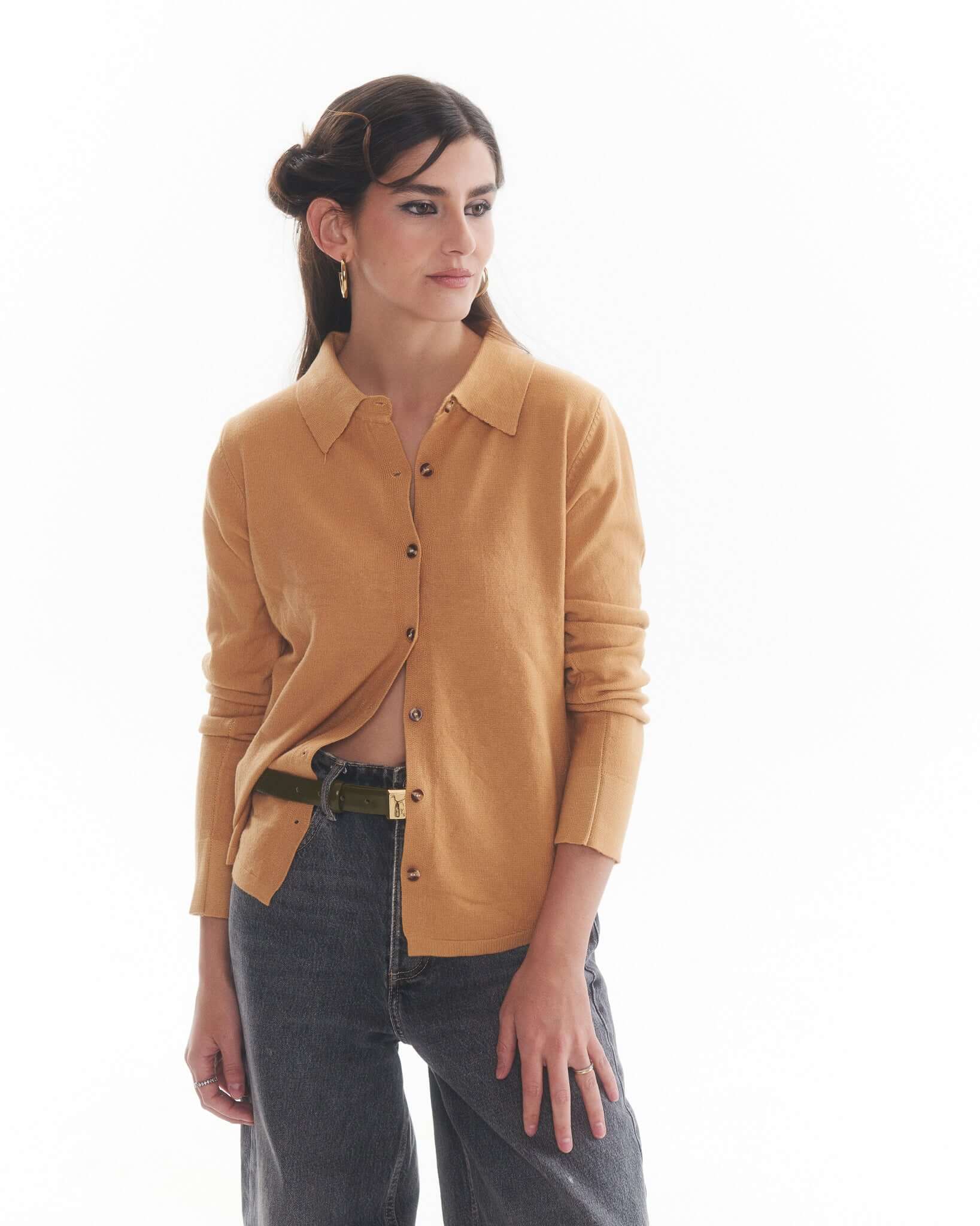 Chaleco Cashmere Signe Toffee