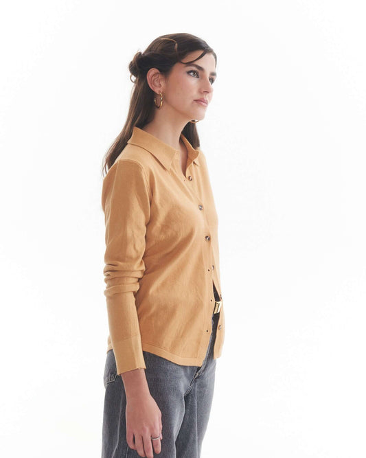 Chaleco Cashmere Signe Toffee