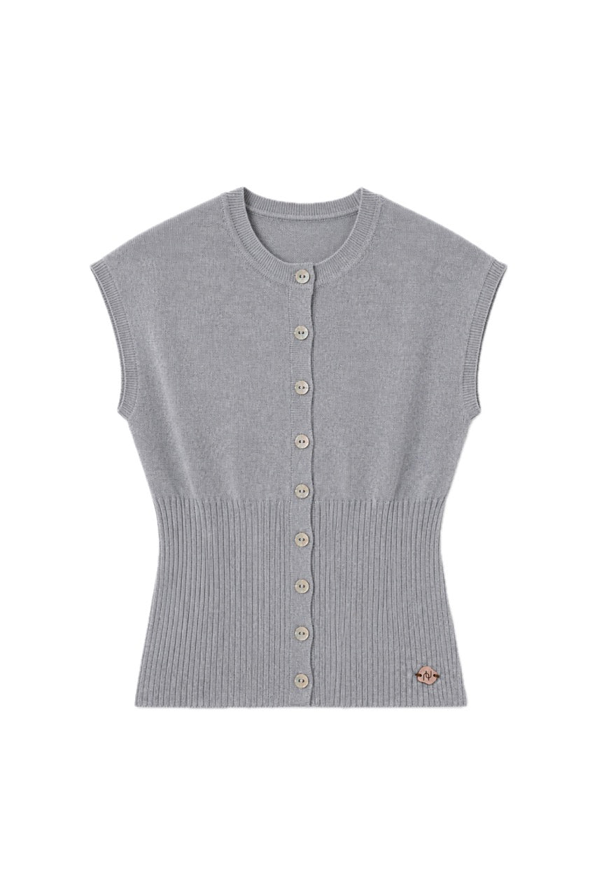 Top Algodón Noto Gris