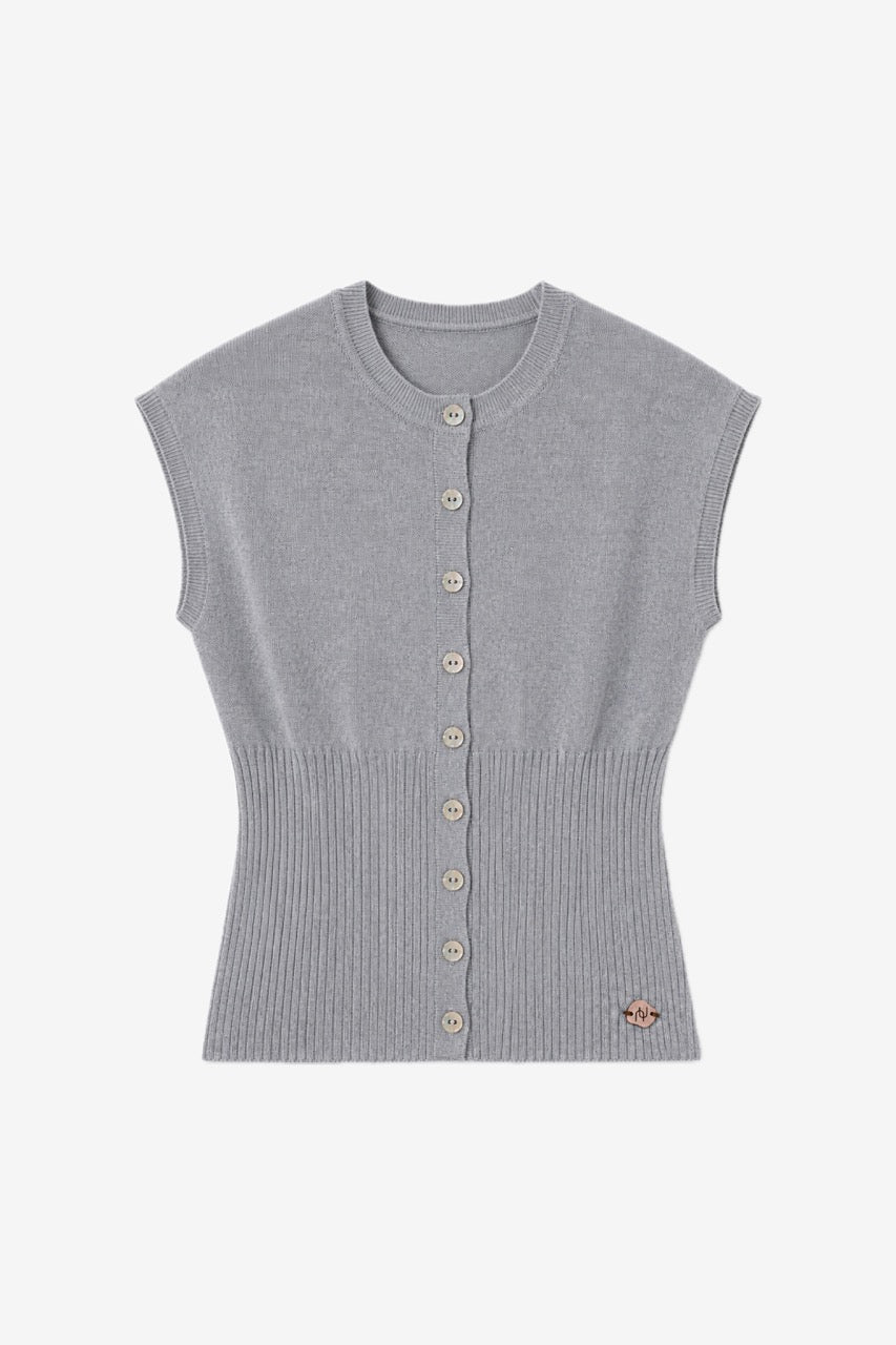 Top Algodón Noto Gris