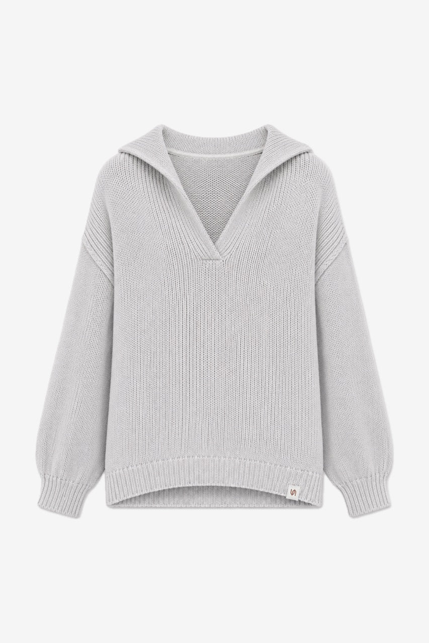 Sweater Algodón Bronte Gris