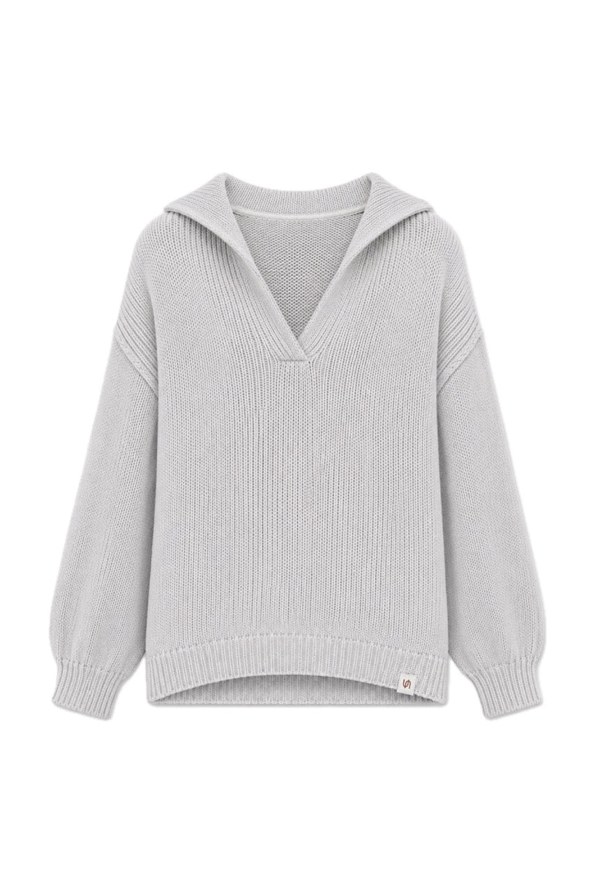 Sweater Algodón Bronte Gris