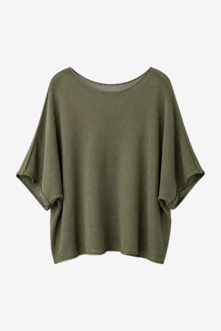 Top Algodón Ada Verde