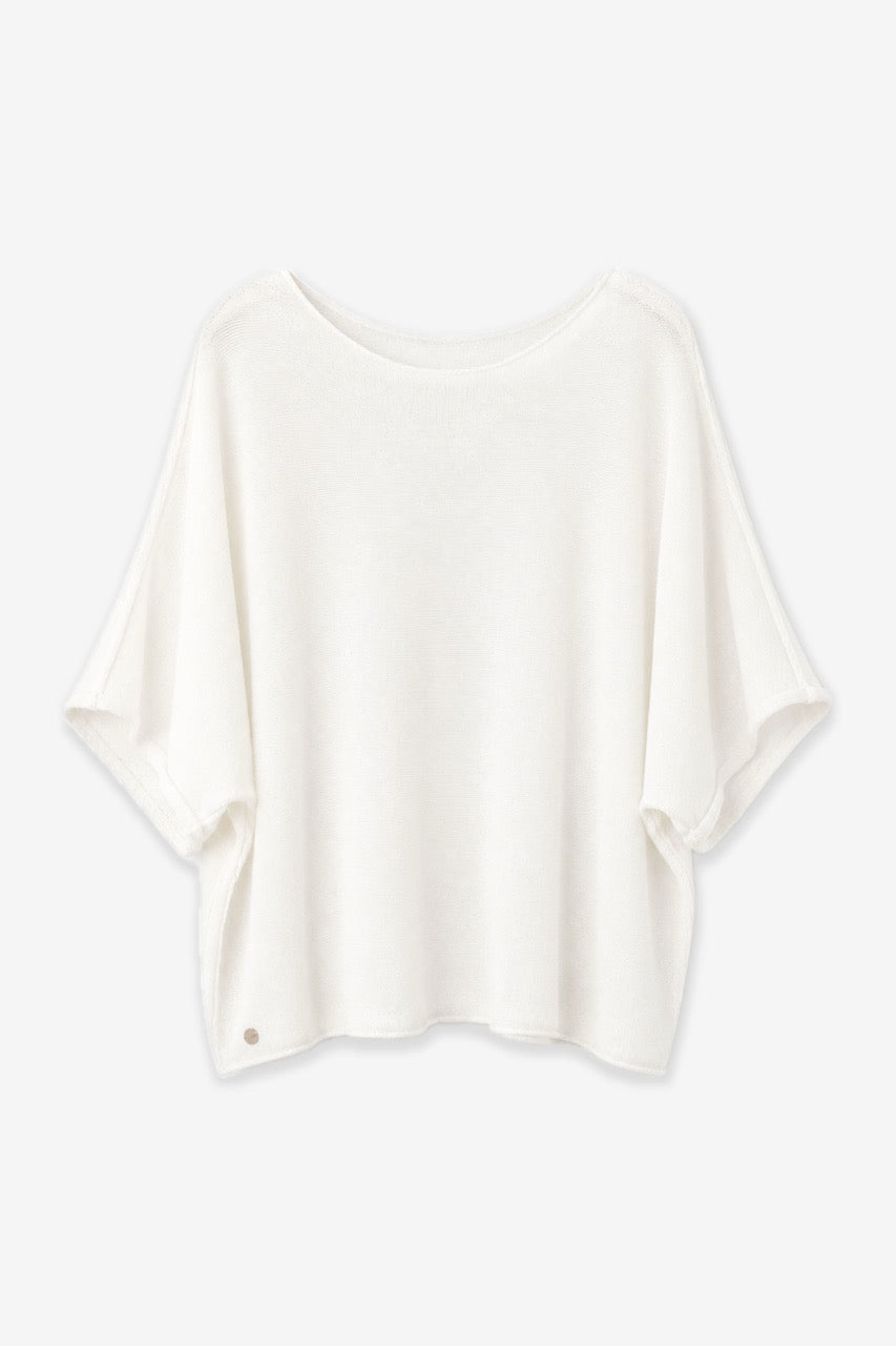 Top Algodón Ada Blanco