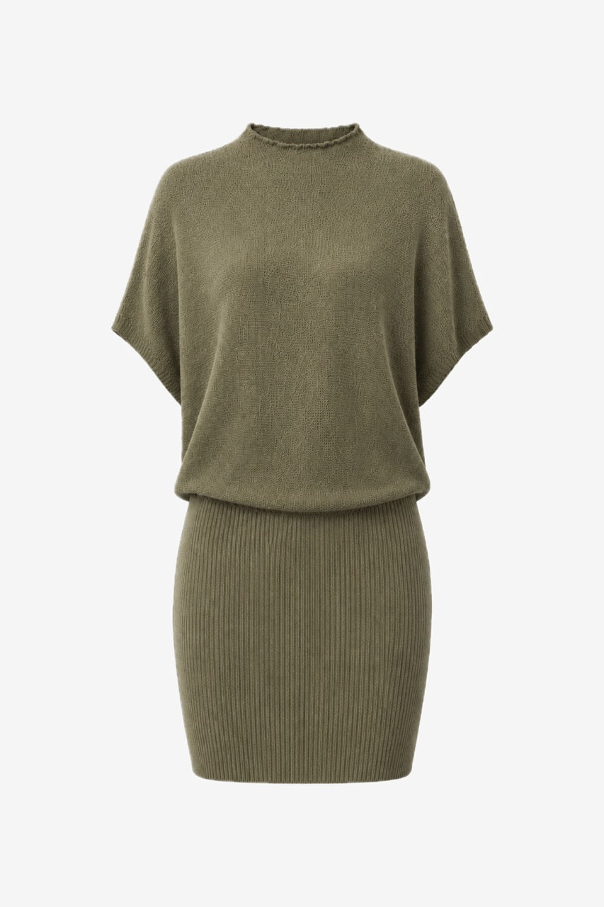 Vestido 100% Algodón Gaia Verde