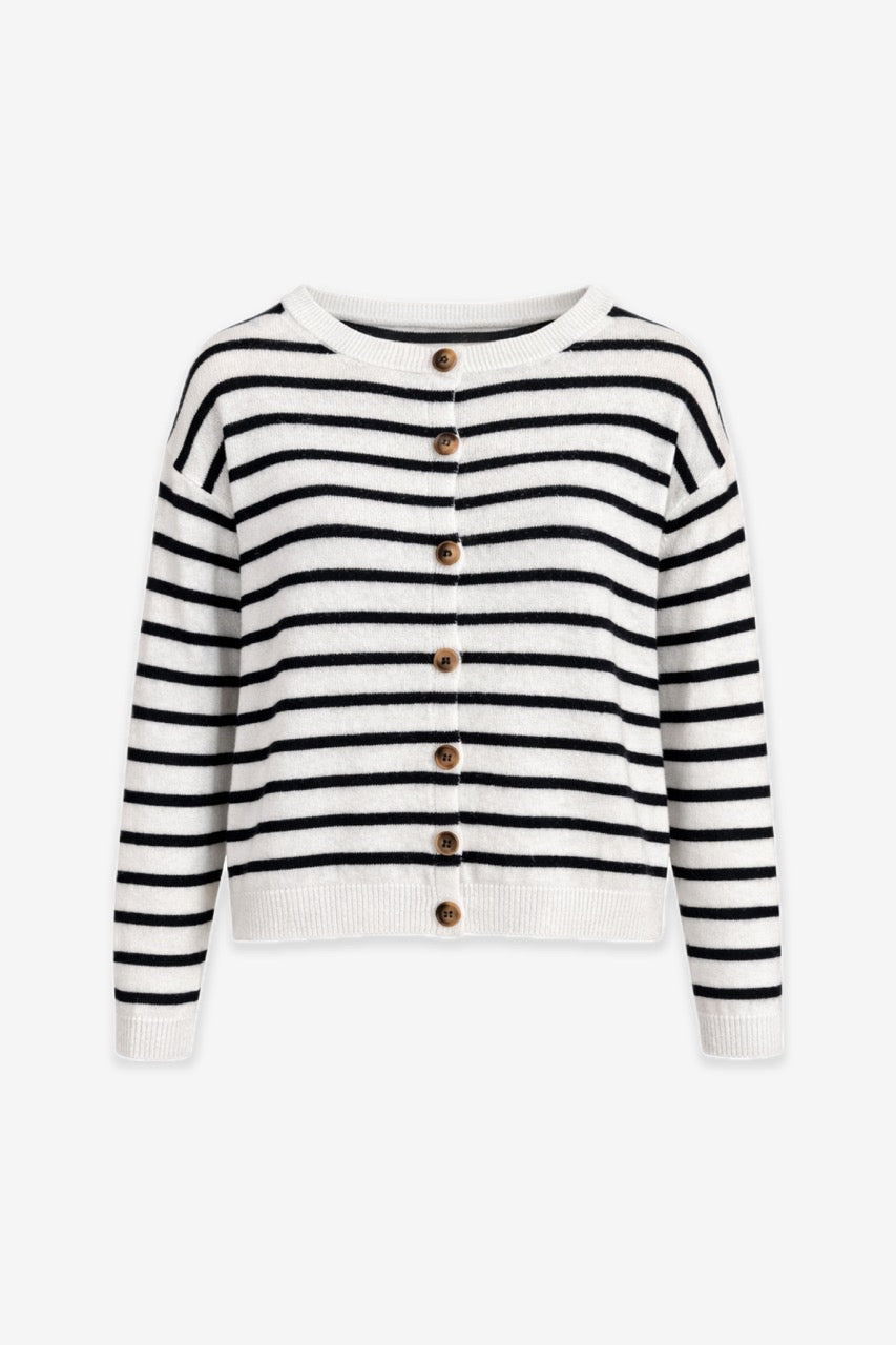 Chaleco Lana y Cashmere Ponzo Blanco