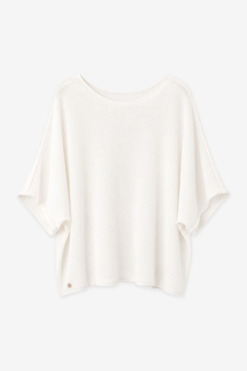 Top Algodón Ada Blanco