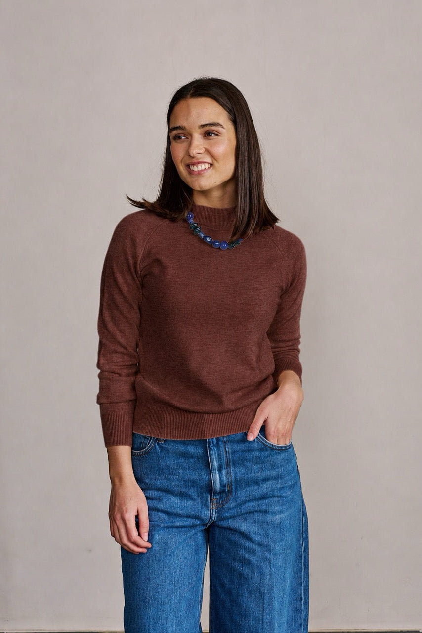 Sweater Lana Elin Café