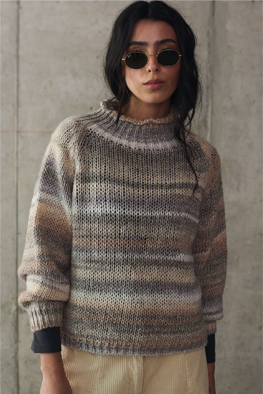 Sweater Blend Lana Varese Gris Vista Frontal 2