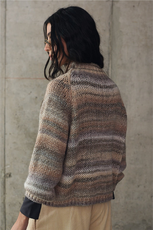 Sweater Blend Lana Varese Gris Vista Posterior